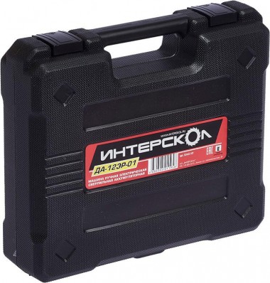 Аккумуляторная дрель-шуруповерт ИНТЕРСКОЛ ДА-12ЭР-01, Li-ion, 2 скорости, 1 аккум., 1,5Ач, ЗУ, оснастка, кейс 534.0.1.01 — Магазин официального дилера Интерскол в России