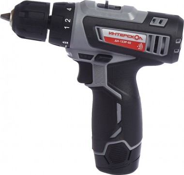 Аккумуляторная дрель-шуруповерт ИНТЕРСКОЛ ДА-12ЭР-02, Li-ion, 2 скорости, 2 аккум., 1,5Ач, ЗУ, оснастка, кейс 534.0.2.01 — Магазин официального дилера Интерскол в России