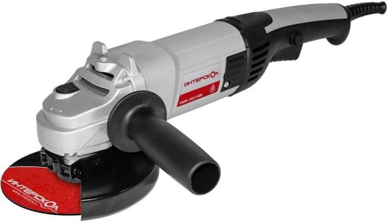 Угловая шлифовальная машина ИНТЕРСКОЛ УШМ-150/1300, 1300Вт, 664.1.0.00 фото 1 — Магазин официального дилера Интерскол в России