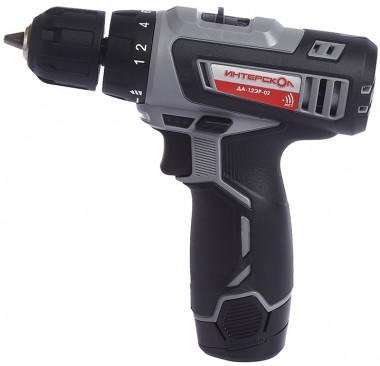 Аккумуляторная дрель-шуруповерт ИНТЕРСКОЛ ДА-12ЭР-02, Li-ion, 2 скорости, 2 аккум., 2Ач, ЗУ, оснастка, кейс 534.0.2.02 — Магазин официального дилера Интерскол в России