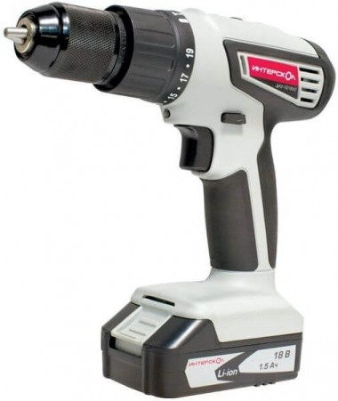 Аккумуляторная ударная дрель-шуруповерт ИНТЕРСКОЛ ДАУ-10/18Л2, Li-ion АПИ, 2 скорости, 2 аккум. 1,5Ач, ЗУ, кейс, 526.0.2.00 — Магазин официального дилера Интерскол в России