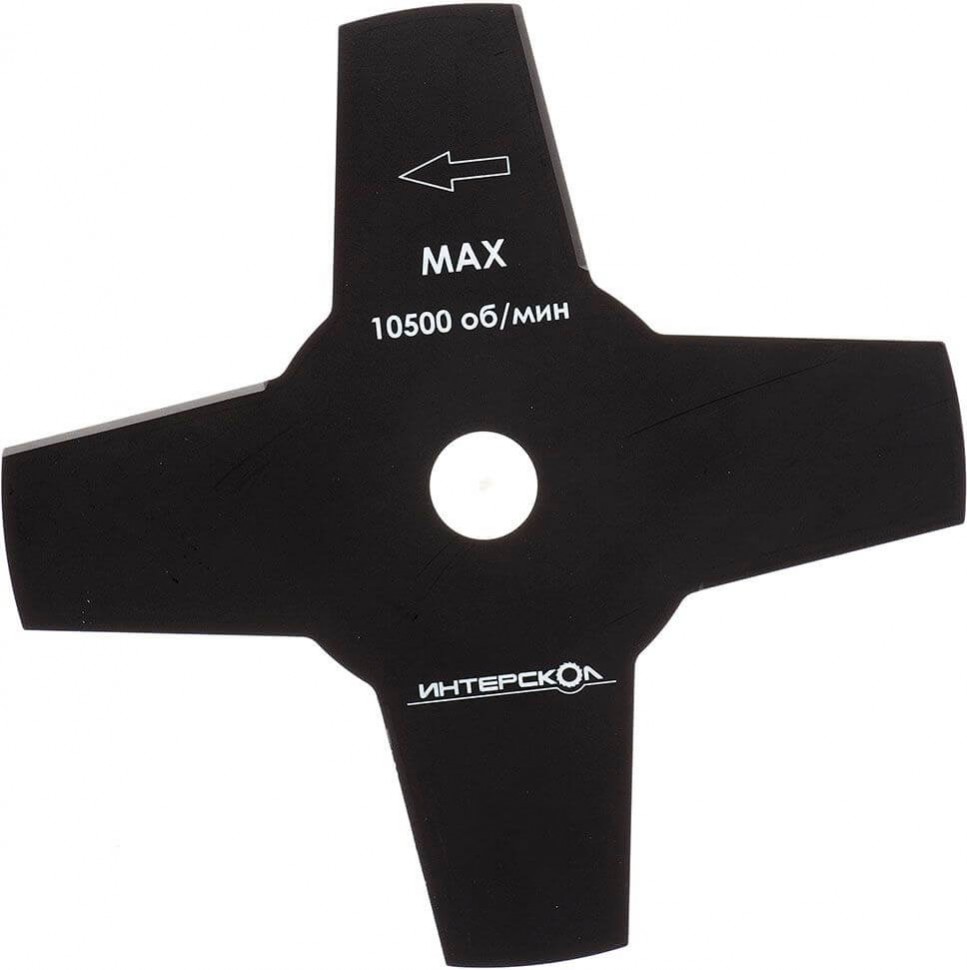 Нож 4-х лезвийный для бензо/электро косы ИНТЕРСКОЛ, 230мм, 2140923000140 фото 1 — Магазин официального дилера Интерскол в России