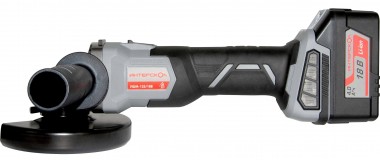 Профессиональная бесщёточная аккумуляторная углошлифовальная машина ИНТЕРСКОЛ УШМ-125/18В, Li-ion АПИ, 1 АКБ 4Ач, ЗУ, кейс, 578.4.1.70 &mdash; Магазин официального дилера Интерскол в России