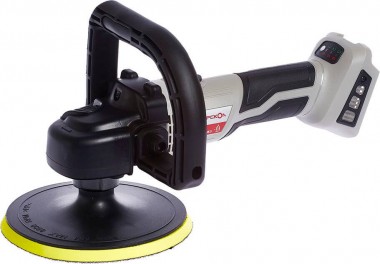 Профессиональная бесщёточная аккумуляторная угловая полировальная машина ИНТЕРСКОЛ УПМ-180/18ВЭ, Li-ion АПИ, с регулировкой оборотов, без АКБ и ЗУ, картон, 642.1.0.70 — Магазин официального дилера Интерскол в России