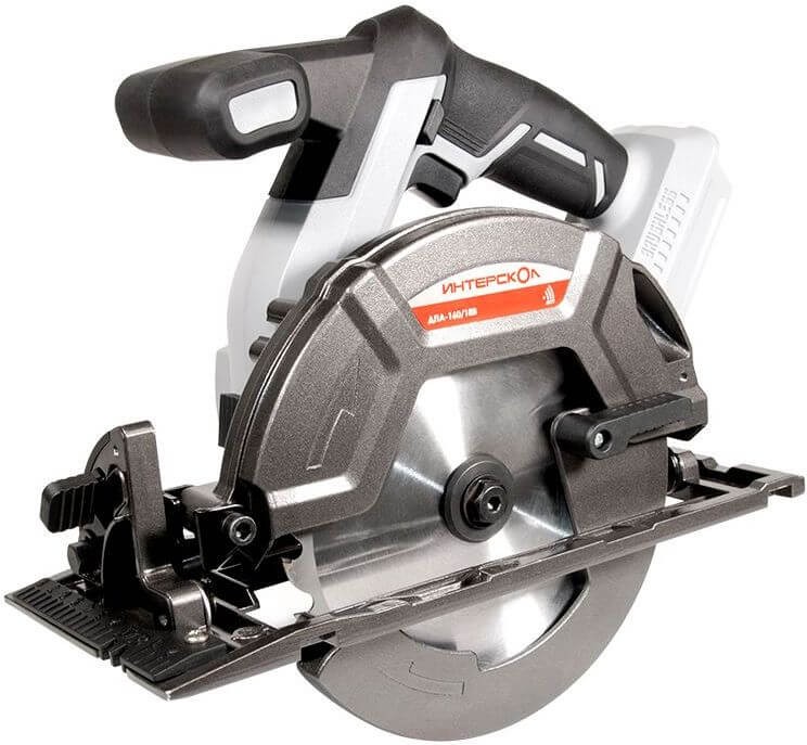 Профессиональная бесщёточная аккумуляторная дисковая пила ИНТЕРСКОЛ ДПА-165/18В, Li-ion АПИ, без АКБ и ЗУ, кейс, 577.0.0.70 фото 1 — Магазин официального дилера Интерскол в России