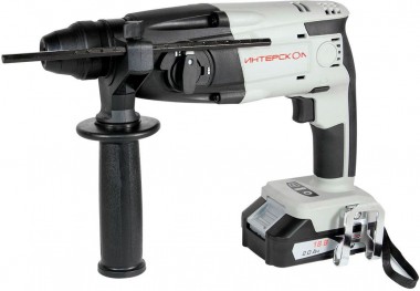 Аккумуляторный профессиональный перфоратор ИНТЕРСКОЛ ПА-18/18Л2, SDS-plus, 2 режима, 2 аккум. 2Ач, ЗУ, кейс, 329.2.2.74 — Магазин официального дилера Интерскол в России