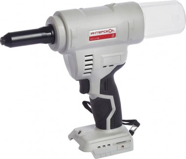 Профессиональный бесщёточный аккумуляторный вытяжной пистолет ИНТЕРСКОЛ ВПА-6/18В, Li-ion АПИ, без АКБ и ЗУ, картон, 646.1.0.70 — Магазин официального дилера Интерскол в России