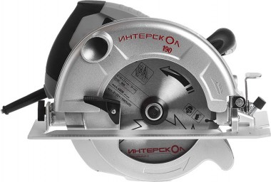 Дисковая пила ИНТЕРСКОЛ ДП-190/1600М, 1600Вт, 97.1.1.20 — Магазин официального дилера Интерскол в России