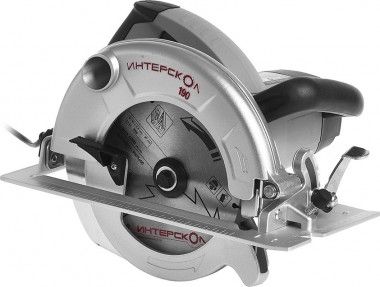 Дисковая пила ИНТЕРСКОЛ ДП-190/1600М, 1600Вт, 97.1.1.20 — Магазин официального дилера Интерскол в России