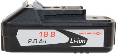 Аккумуляторный блок ИНТЕРСКОЛ АПИ-2/18 (2А/ч, 18В, Li-ion ) 2400.020 — Магазин официального дилера Интерскол в России