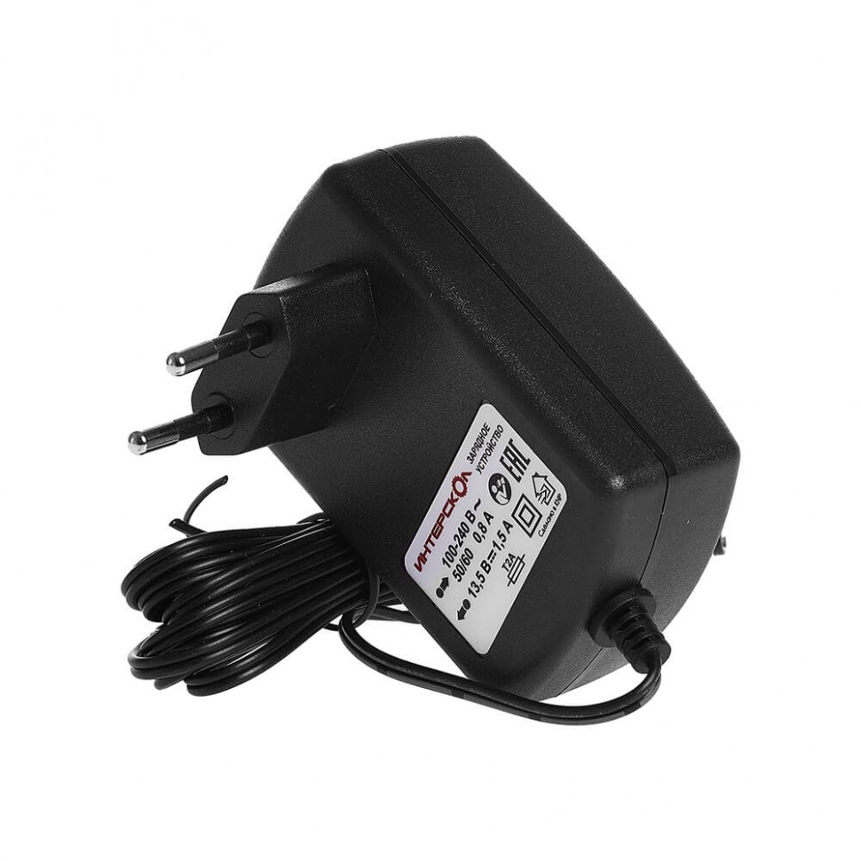 Зарядное устройство ИНТЕРСКОЛ ЗУ-1,5/12 для аккум. блока 1,5А/ч, 12В, Li-ion  2401.014 фото 1 — Магазин официального дилера Интерскол в России