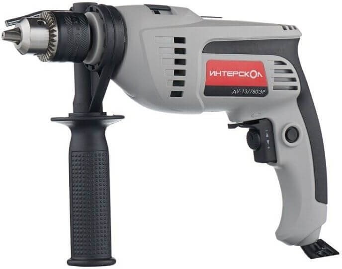 Сетевая дрель ударная ИНТЕРСКОЛ ДУ-13/780ЭР, 780Вт 421.1.0.00 фото 1 — Магазин официального дилера Интерскол в России
