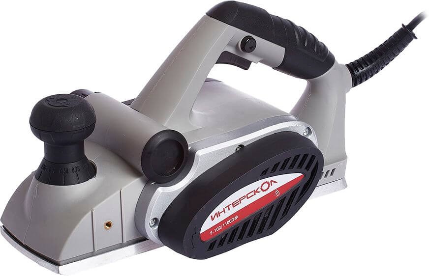 Рубанок ИНТЕРСКОЛ Р-102/1100ЭМ, 1100Вт, 70.1.1.00 фото 1 — Магазин официального дилера Интерскол в России