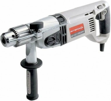 Сетевая дрель ударная ИНТЕРСКОЛ ДУ-22/1200ЭРП2, 1200Вт 330.1.0.00 — Магазин официального дилера Интерскол в России