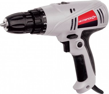 Сетевая дрель-шуруповерт ИНТЕРСКОЛ ДШ-10/260Э2, 260Вт, 211.1.1.00 — Магазин официального дилера Интерскол в России