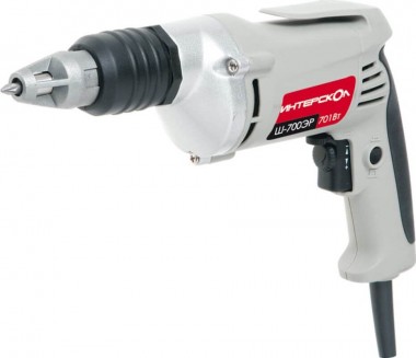 Профессиональный сетевой шуруповерт ИНТЕРСКОЛ Ш-8/700ЭР, 701Вт, 39.1.0.10 — Магазин официального дилера Интерскол в России