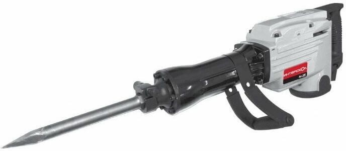 Профессиональный отбойный молоток ИНТЕРСКОЛ М-25/1500В, HEX30, 1500 уд.м, кейс, 530.0.0.00 фото 1 — Магазин официального дилера Интерскол в России