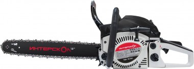 Пила цепная бензиномоторная ИНТЕРСКОЛ ПЦБ-18/52Л, 2,4кВт, 445.01.0.00 — Магазин официального дилера Интерскол в России