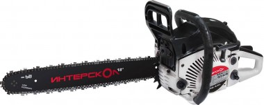 Пила цепная бензиномоторная ИНТЕРСКОЛ ПЦБ-18/52Л, 2,4кВт, 445.01.0.00 — Магазин официального дилера Интерскол в России